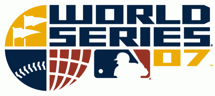 MLB World Series 2007 Primary Logo iron on transfers for clothing